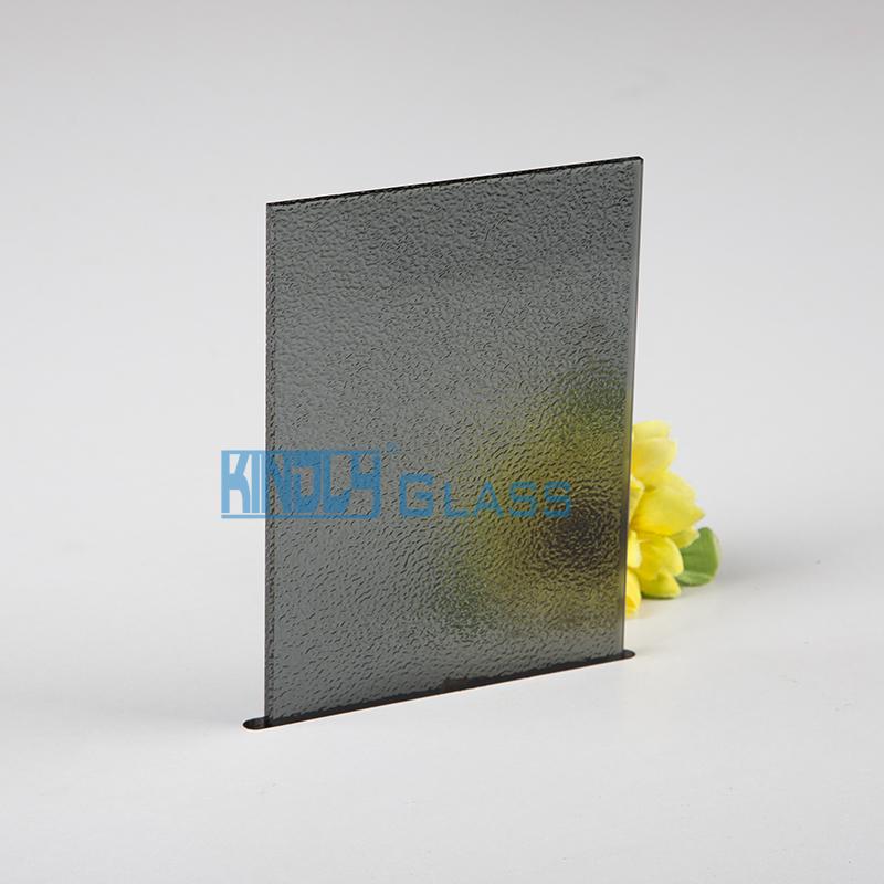 Grey Nashiji Patterned Glass